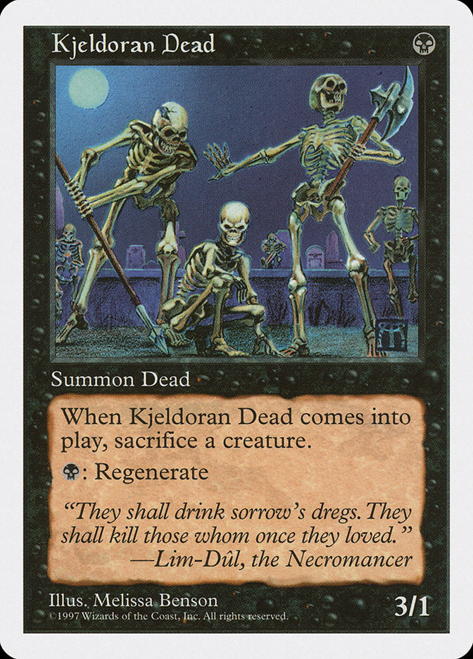 Kjeldoran Dead [Fifth Edition] | Yard's Games Ltd