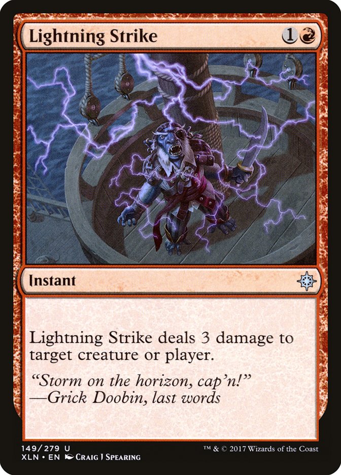 Lightning Strike [Ixalan] | Yard's Games Ltd