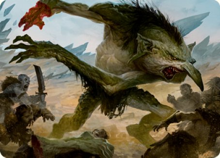 Troll Art Card [Dungeons & Dragons: Adventures in the Forgotten Realms Art Series] | Yard's Games Ltd