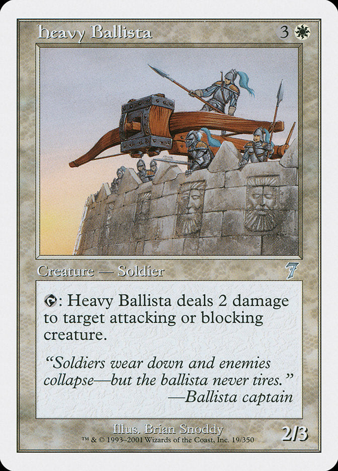 Heavy Ballista [Seventh Edition] | Yard's Games Ltd