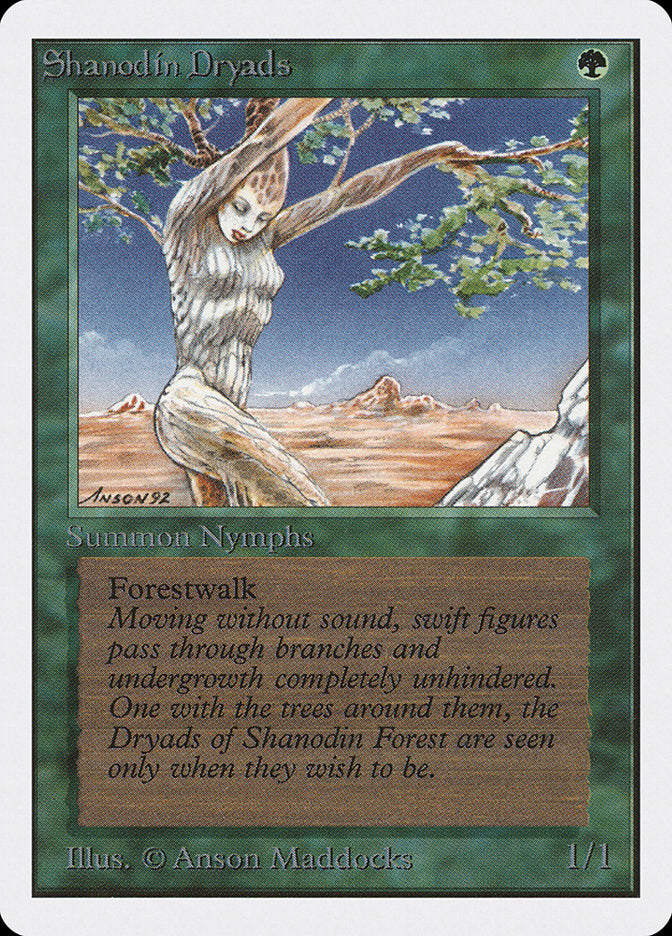 Shanodin Dryads [Unlimited Edition] | Yard's Games Ltd