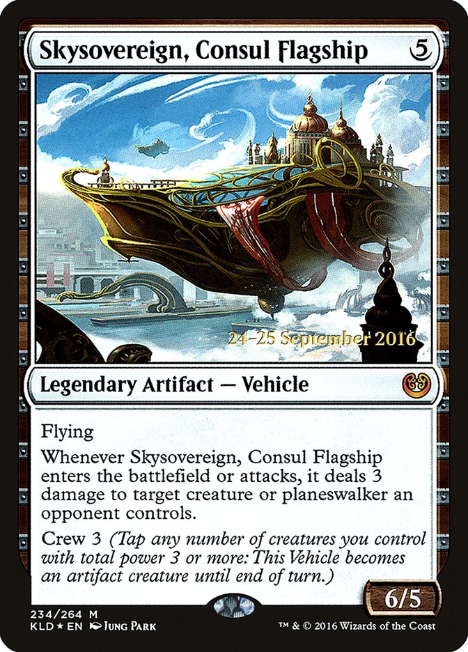 Skysovereign, Consul Flagship [Kaladesh Prerelease Promos] | Yard's Games Ltd