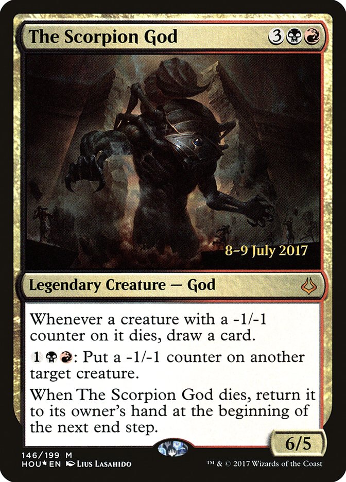 The Scorpion God [Hour of Devastation Prerelease Promos] | Yard's Games Ltd