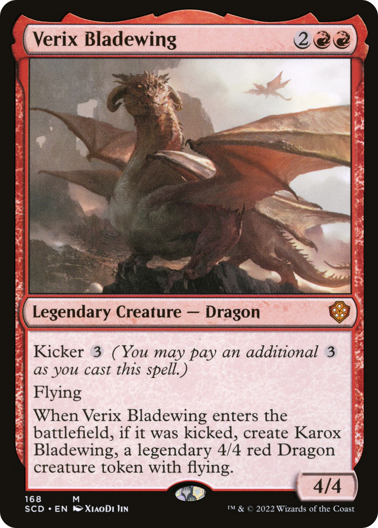 Verix Bladewing [Starter Commander Decks] | Yard's Games Ltd