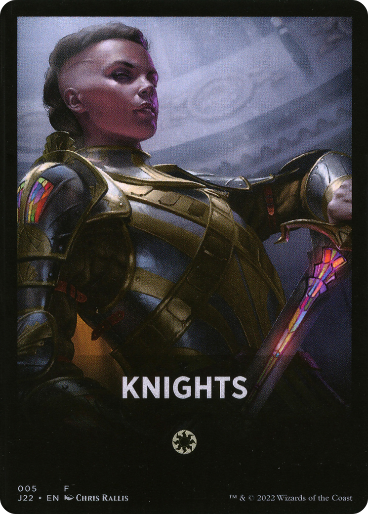 Knights Theme Card [Jumpstart 2022 Front Cards] | Yard's Games Ltd