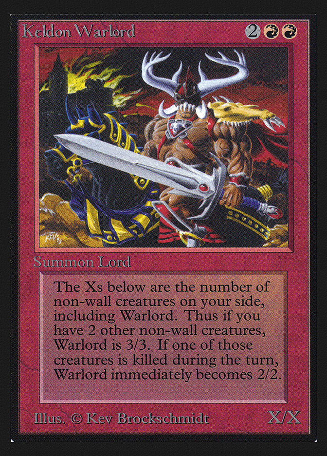 Keldon Warlord [Collectors' Edition] | Yard's Games Ltd