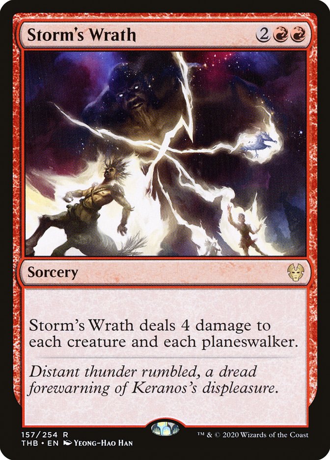 Storm's Wrath [Theros Beyond Death] | Yard's Games Ltd