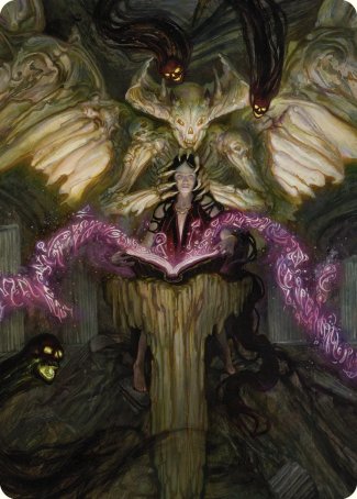 Demonic Tutor Art Card [Commander Masters Art Series] | Yard's Games Ltd