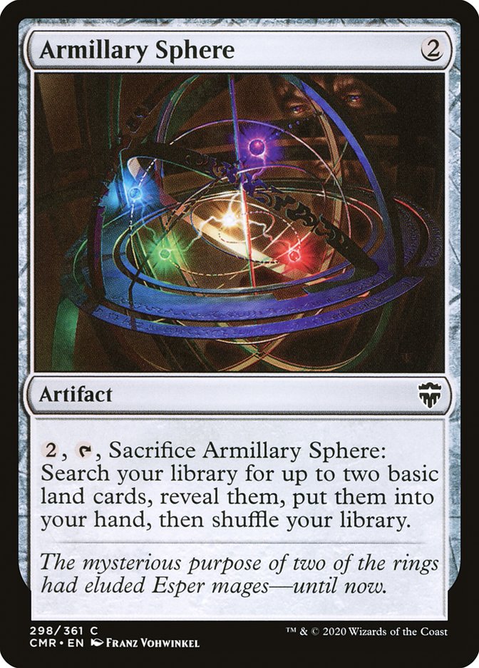 Armillary Sphere [Commander Legends] | Yard's Games Ltd