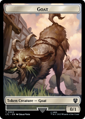 Bird // Goat Token [The Lord of the Rings: Tales of Middle-Earth Commander Tokens] | Yard's Games Ltd