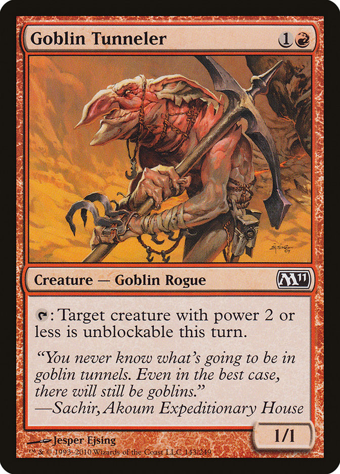 Goblin Tunneler [Magic 2011] | Yard's Games Ltd