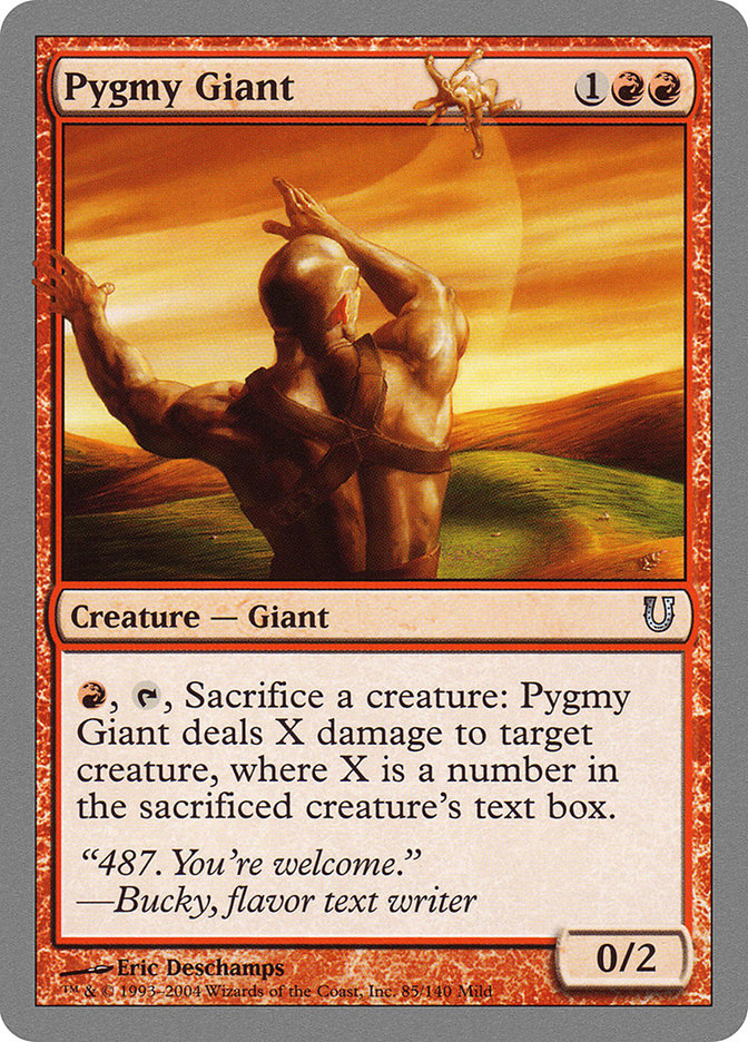 Pygmy Giant [Unhinged] | Yard's Games Ltd