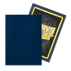 Dragon Shield: Standard 100ct Sleeves - Midnight Blue (Matte) | Yard's Games Ltd