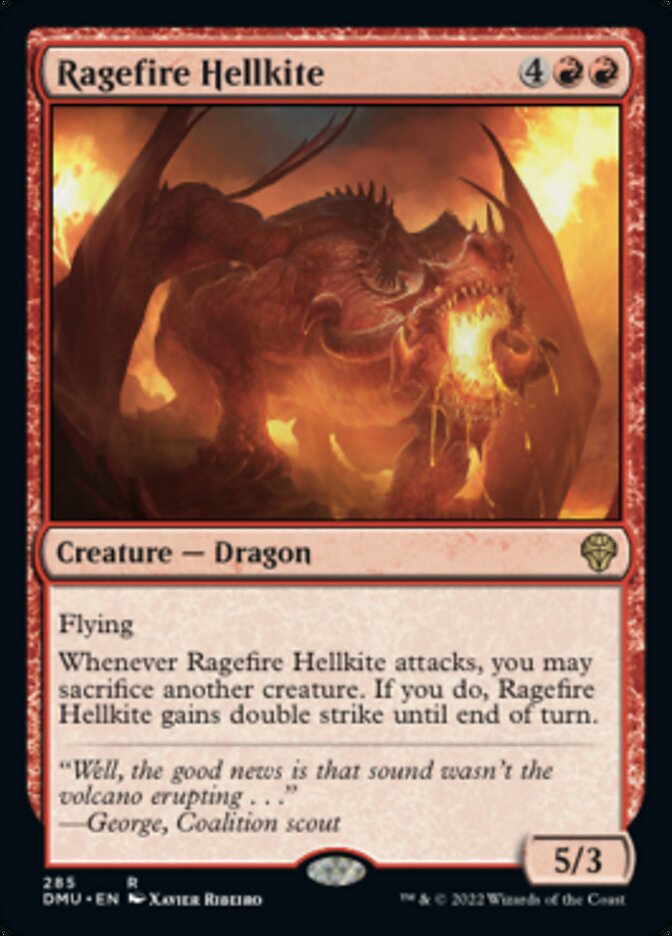 Ragefire Hellkite [Dominaria United] | Yard's Games Ltd