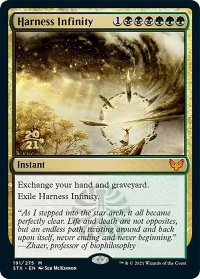 Harness Infinity [Strixhaven: School of Mages Prerelease Promos] | Yard's Games Ltd