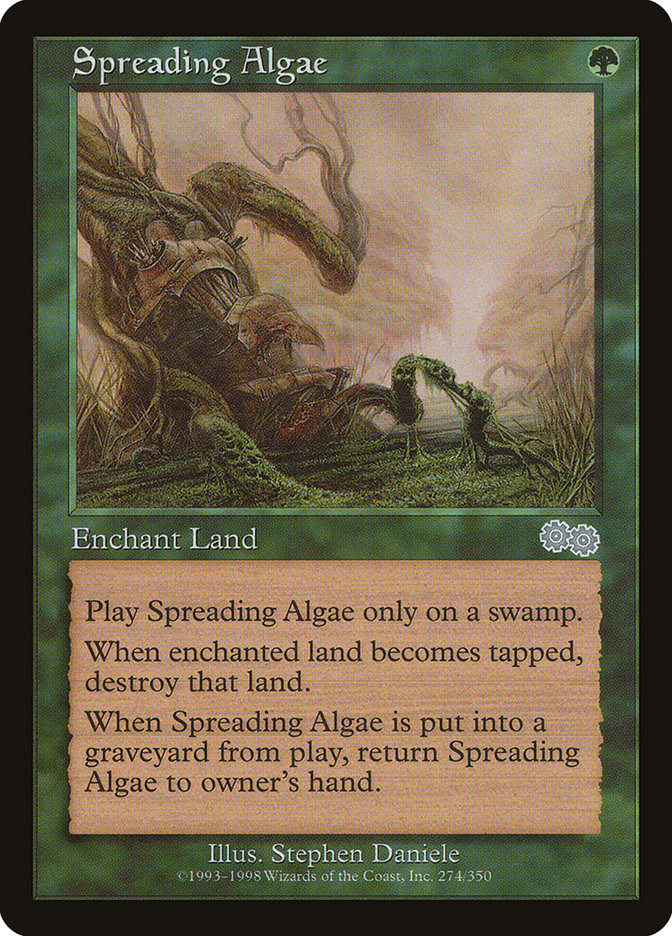 Spreading Algae [Urza's Saga] | Yard's Games Ltd