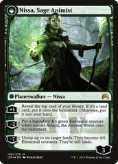 Nissa, Vastwood Seer // Nissa, Sage Animist [Magic Origins Prerelease Promos] | Yard's Games Ltd