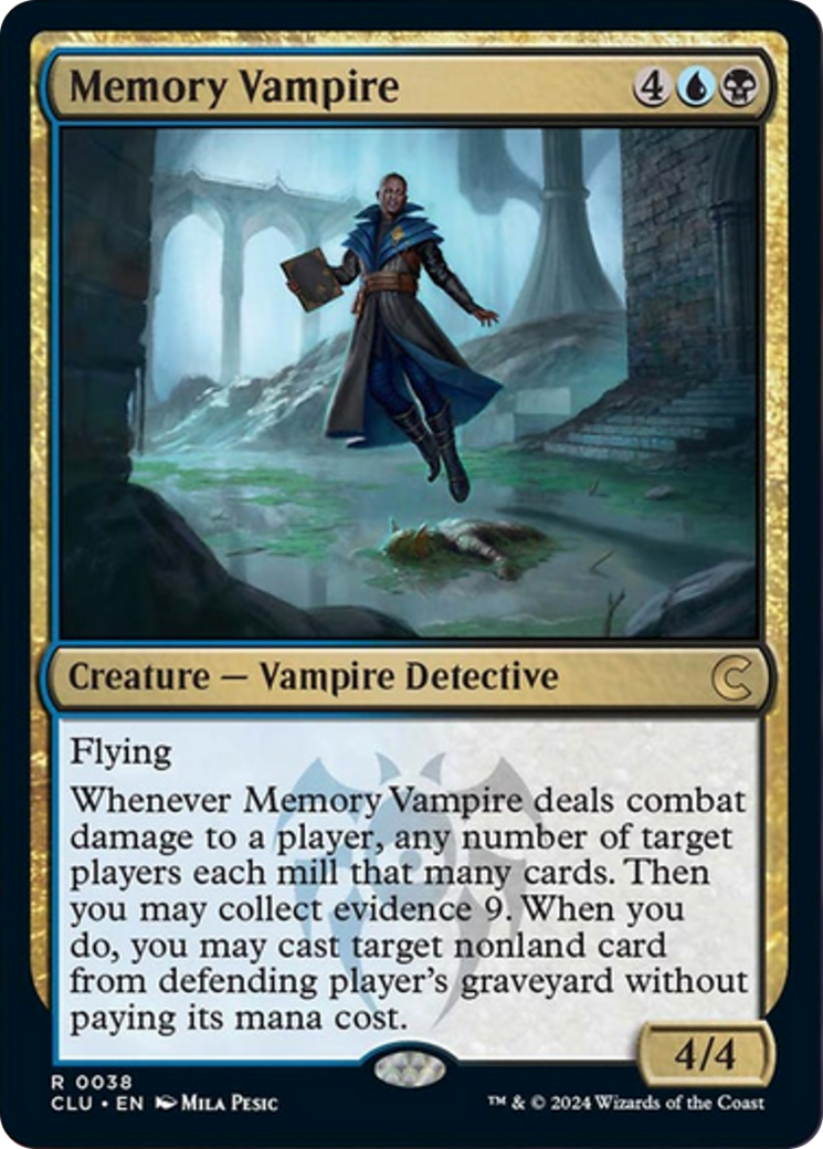 Memory Vampire [Ravnica: Clue Edition] | Yard's Games Ltd