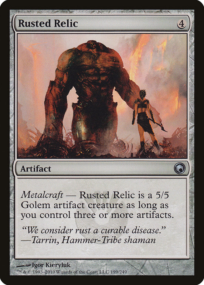 Rusted Relic [Scars of Mirrodin] | Yard's Games Ltd