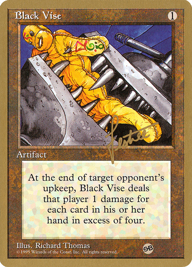 Black Vise (Bertrand Lestree) (SB) [Pro Tour Collector Set] | Yard's Games Ltd