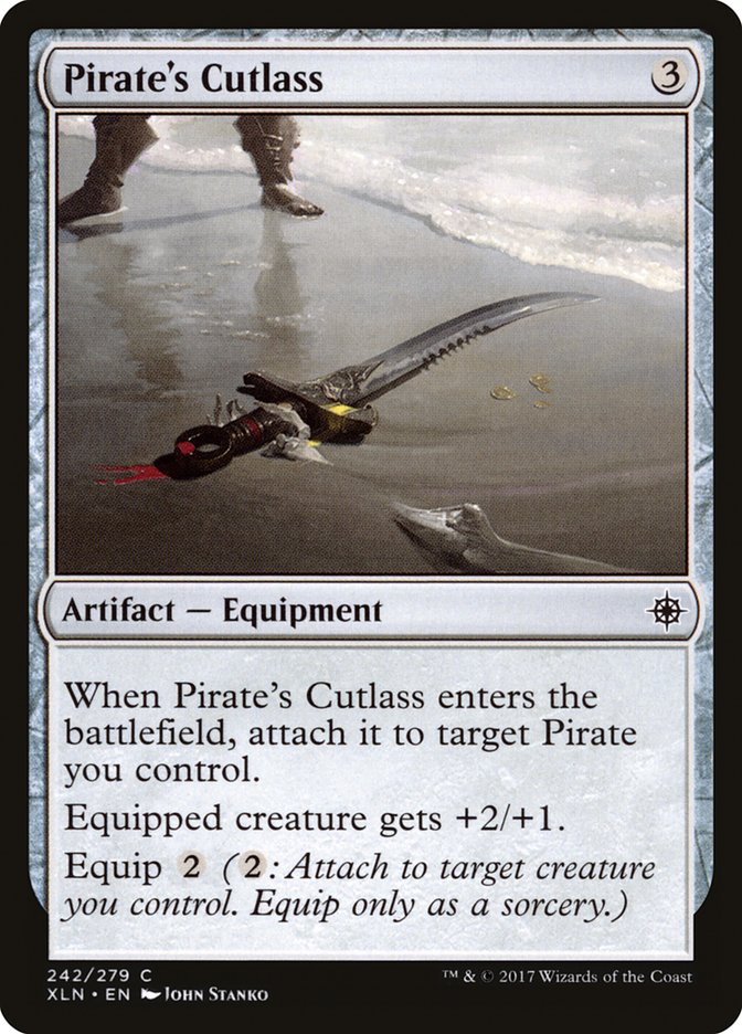 Pirate's Cutlass [Ixalan] | Yard's Games Ltd