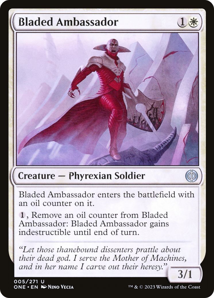 Bladed Ambassador [Phyrexia: All Will Be One] | Yard's Games Ltd