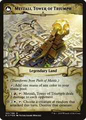 Path of Mettle // Metzali, Tower of Triumph [Rivals of Ixalan Prerelease Promos] | Yard's Games Ltd