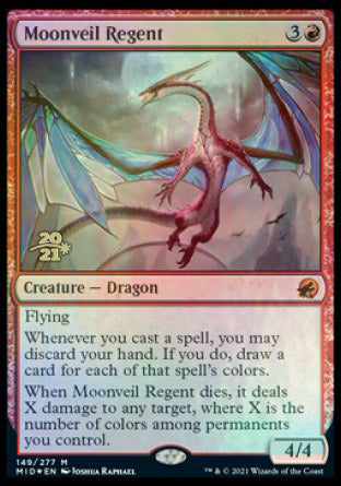 Moonveil Regent [Innistrad: Midnight Hunt Prerelease Promos] | Yard's Games Ltd