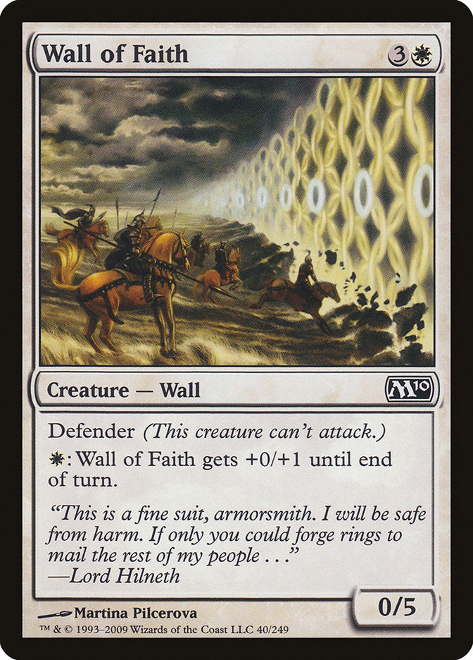 Wall of Faith [Magic 2010] | Yard's Games Ltd