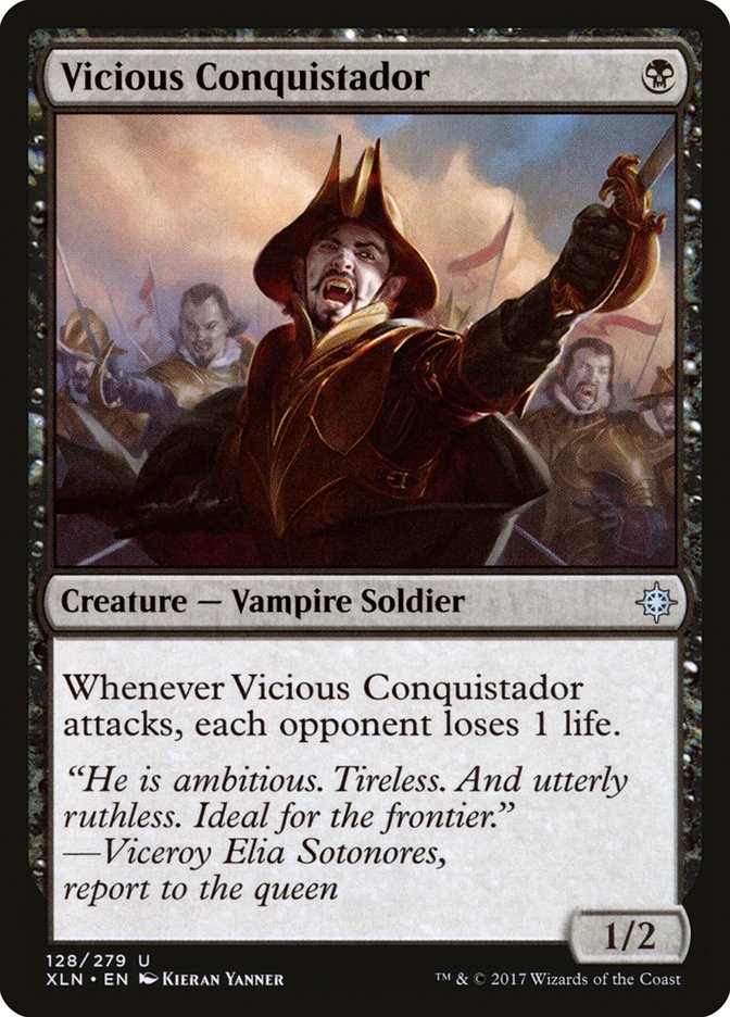 Vicious Conquistador [Ixalan] | Yard's Games Ltd