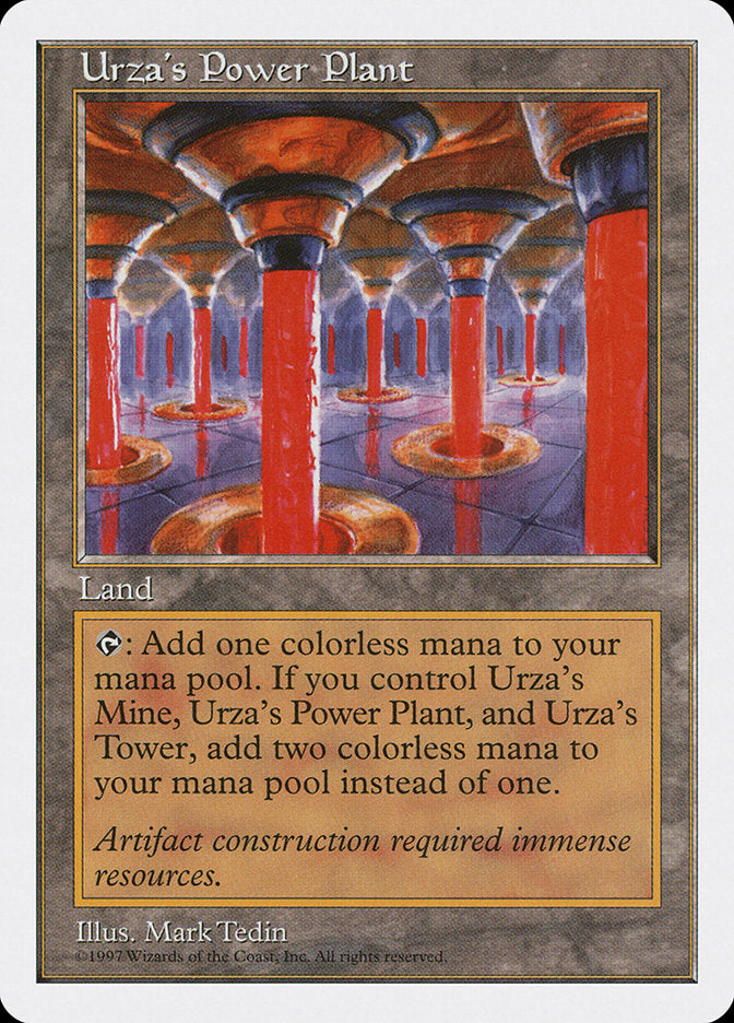 Urza's Power Plant [Fifth Edition] | Yard's Games Ltd