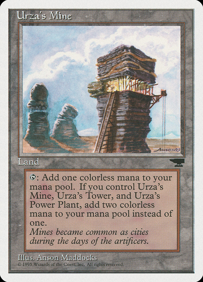 Urza's Mine (Sky Background) [Chronicles] | Yard's Games Ltd