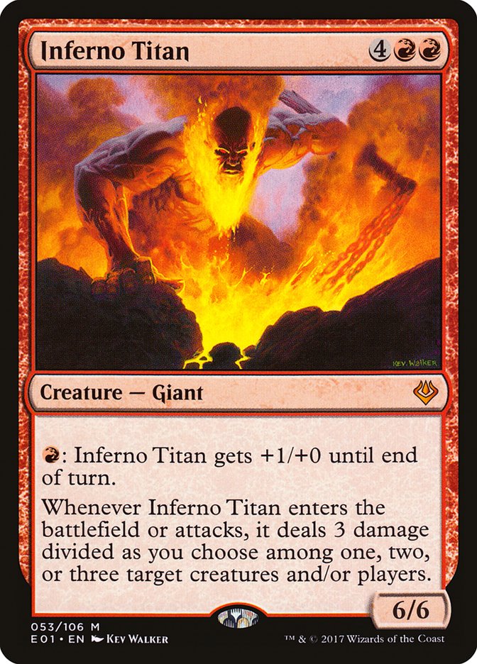 Inferno Titan [Archenemy: Nicol Bolas] | Yard's Games Ltd