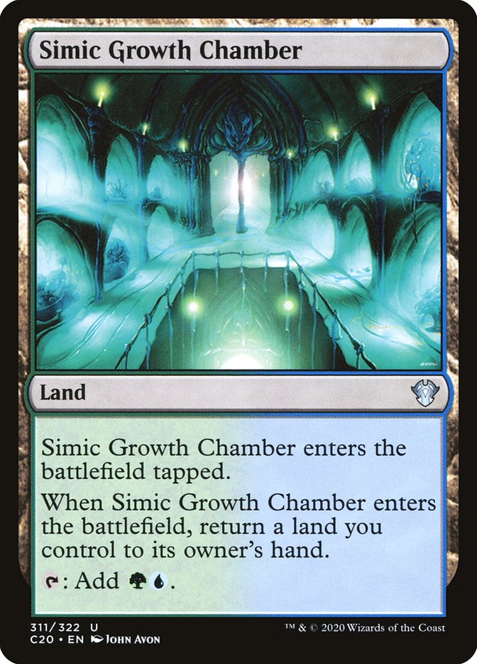 Simic Growth Chamber [Commander 2020] | Yard's Games Ltd