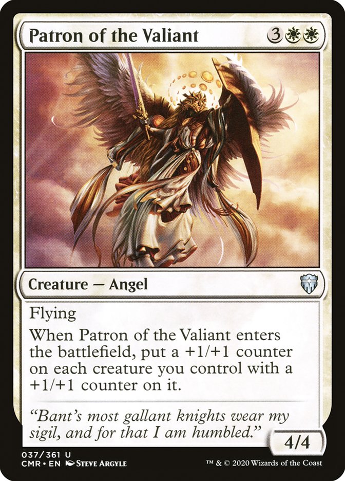 Patron of the Valiant [Commander Legends] | Yard's Games Ltd