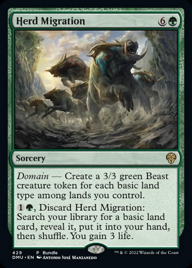 Herd Migration (Bundle) [Dominaria United] | Yard's Games Ltd