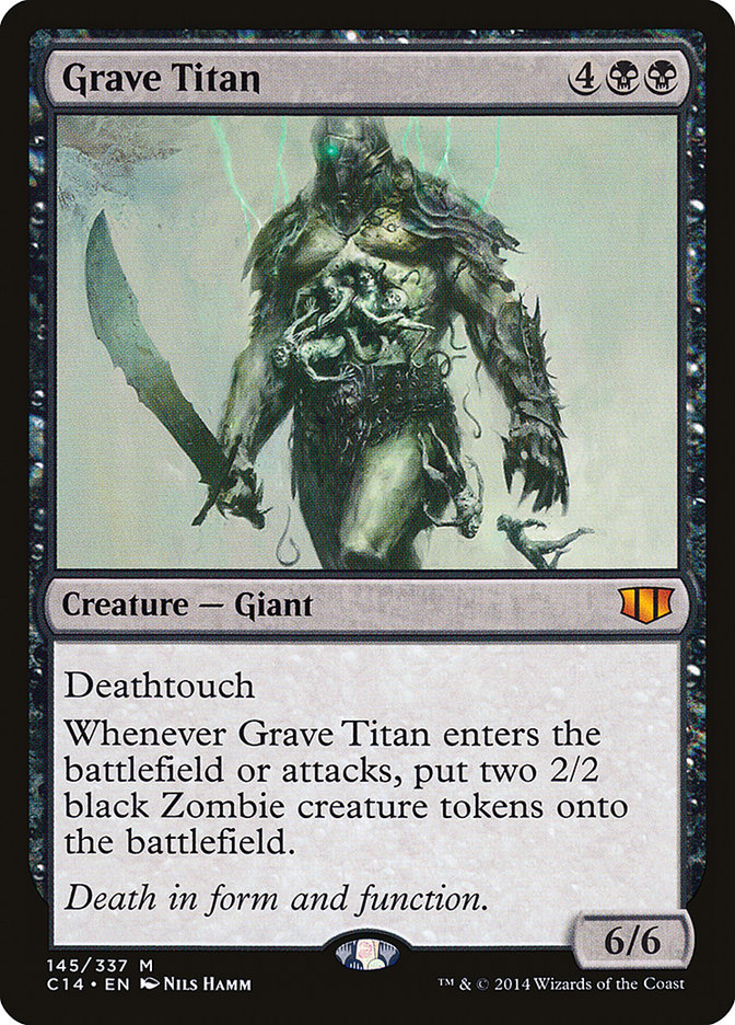 Grave Titan [Commander 2014] | Yard's Games Ltd