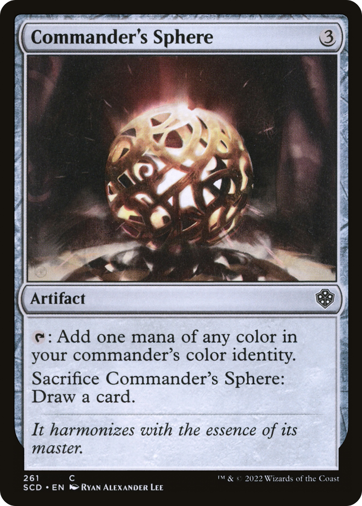 Commander's Sphere [Starter Commander Decks] | Yard's Games Ltd