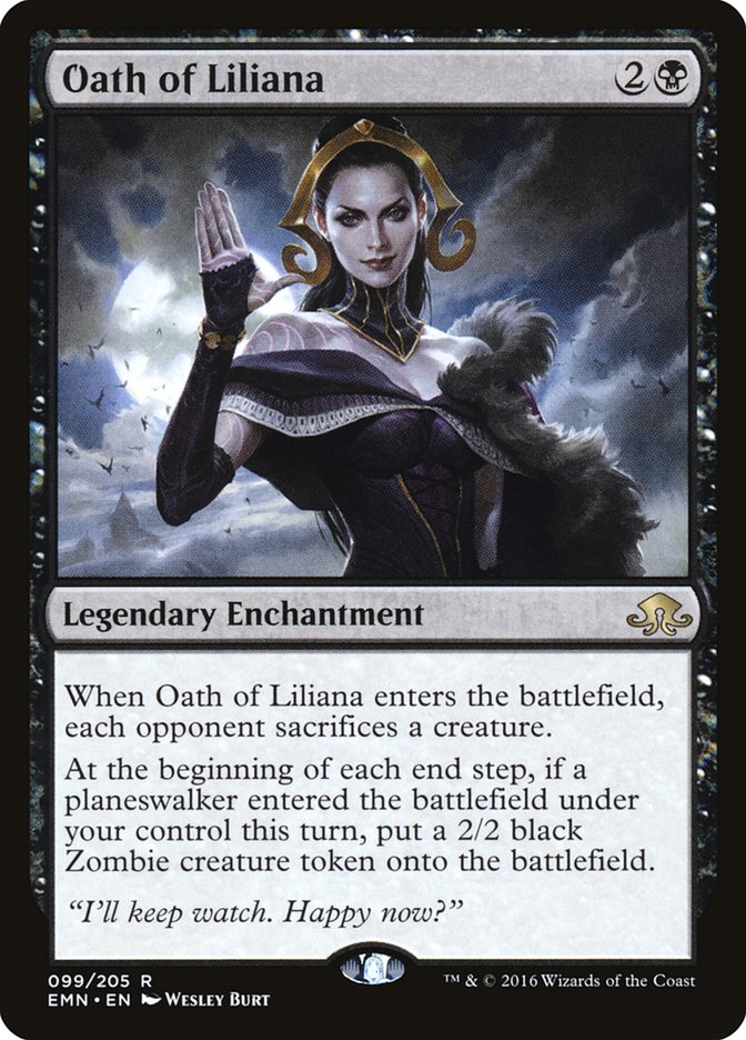 Oath of Liliana [Eldritch Moon] | Yard's Games Ltd