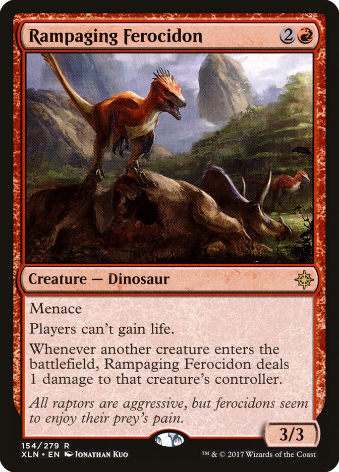 Rampaging Ferocidon [Ixalan] | Yard's Games Ltd