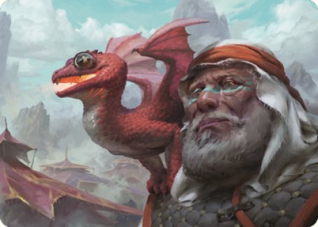 Dragon Whelp Art Card [Dominaria United Art Series] | Yard's Games Ltd