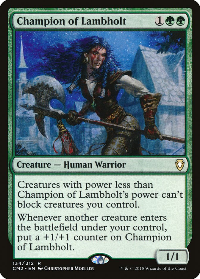 Champion of Lambholt [Commander Anthology Volume II] | Yard's Games Ltd