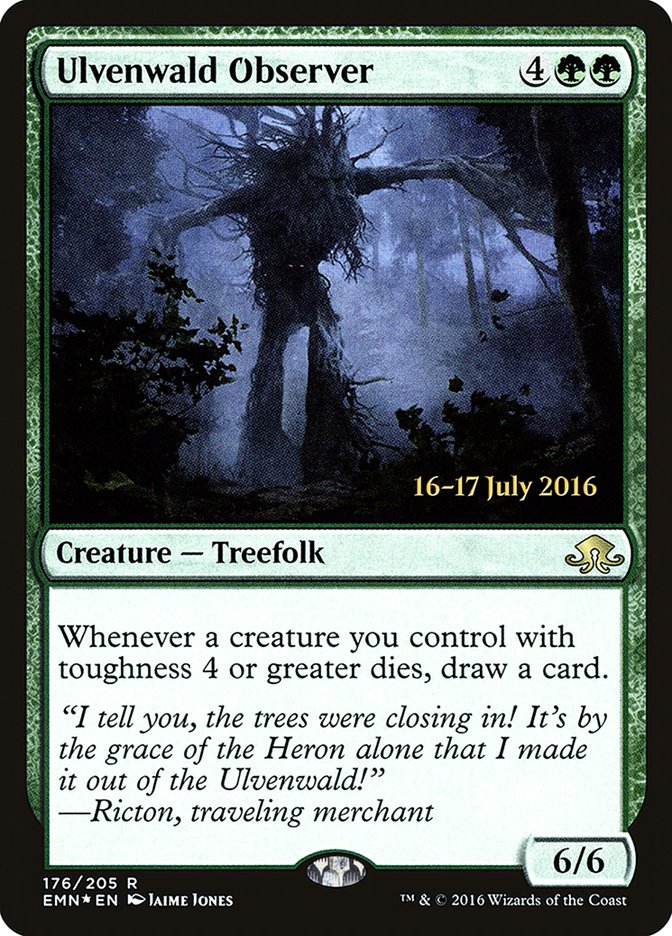 Ulvenwald Observer [Eldritch Moon Prerelease Promos] | Yard's Games Ltd