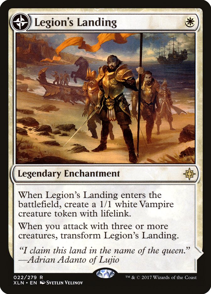 Legion's Landing // Adanto, the First Fort [Ixalan] | Yard's Games Ltd