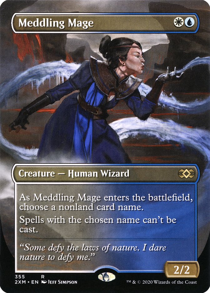 Meddling Mage (Toppers) [Double Masters] | Yard's Games Ltd