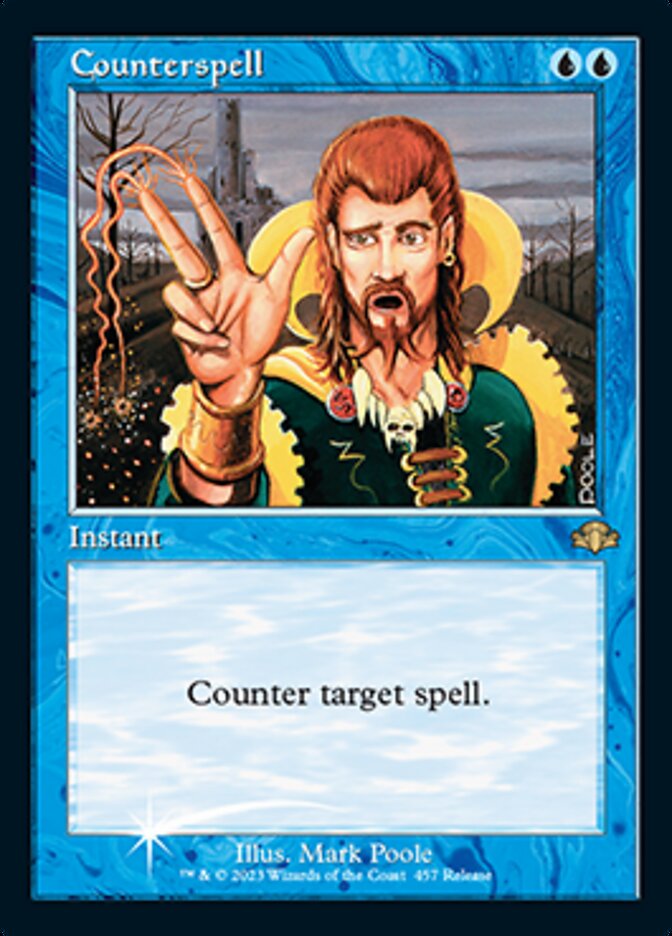 Counterspell (Retro) (Release) [Dominaria Remastered] | Yard's Games Ltd