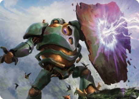 Walking Bulwark Art Card [Dominaria United Art Series] | Yard's Games Ltd