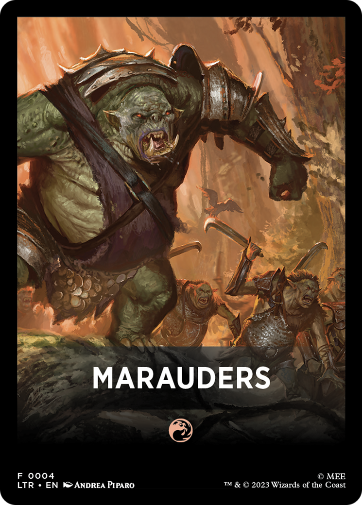 Marauders Theme Card [The Lord of the Rings: Tales of Middle-Earth Tokens] | Yard's Games Ltd