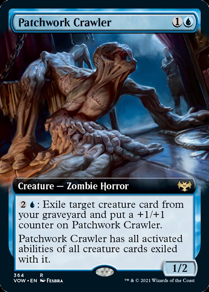 Patchwork Crawler (Extended Art) [Innistrad: Crimson Vow] | Yard's Games Ltd