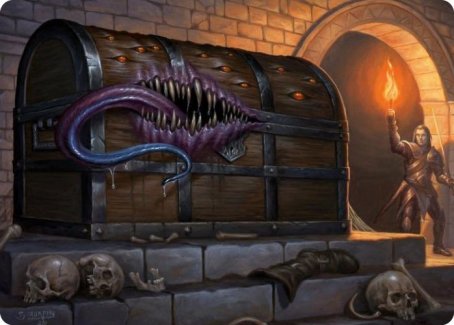 Mimic Art Card [Dungeons & Dragons: Adventures in the Forgotten Realms Art Series] | Yard's Games Ltd